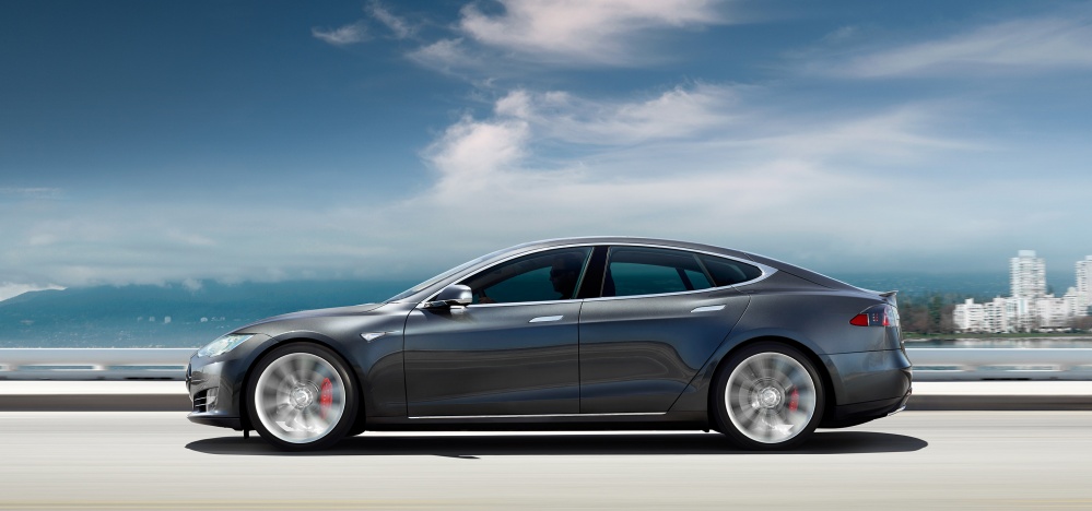 Tesla's 4-year old Model S (Source: Tesla)